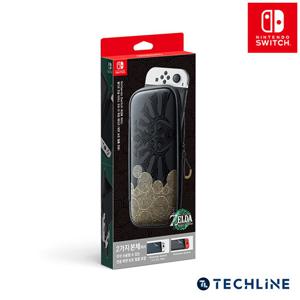 닌텐도 스위치 정품 휴대용 케이스 젤다의 전설 티어스 오브 더 킹덤 에디션