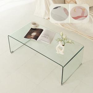 스코나 로비스 강화유리 거실 소파 테이블