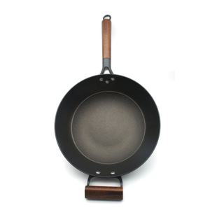 [무케]지스페로 무쇠주물궁중팬/웍(우드) 30cm