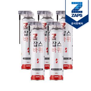 [잡스]폼타입 바퀴 살충제 화이트펜스 플러스 400ml 5개