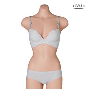 [dab] 그레이 스트라이프 BB볼륨업 브라팬SET_DBR11780_DPT12780