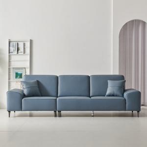 파로마 솔트 나우루 4인 천연면피 통가죽 소파 msi005