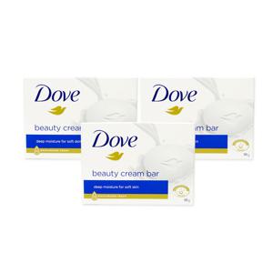 도브 뷰티크림바1P(90g)-3개 세안비누 촉촉한 미용비누 도브뷰티