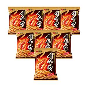 농심 매운새우깡 90g x 8개 / 봉지 과자