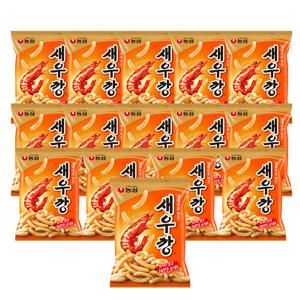 농심 새우깡 90g x 15개 / 스낵 간식