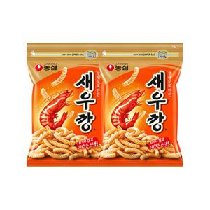 농심 새우깡 400g x 2개 / 봉지 과자 대용량 지퍼백