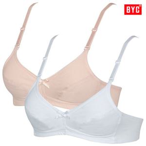 BYC면싱글원단부직포노와이어쥬니어브라1종LBR6378