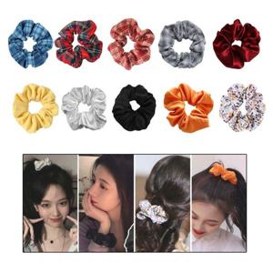팔찌 대용 패션 곱창 머리끈 스크런치 헤어 밴드 10종