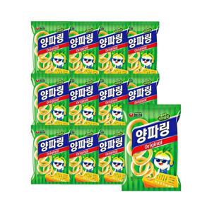 농심 양파링 80g x 12봉 / 과자 간식 식이섬유