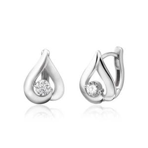 [비앤비골드] 14K 랩그로운 다이아몬드 물방울 귀걸이 한쌍 JNE37840