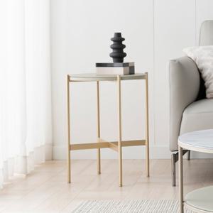 리바트 키쉬 골드 사이드테이블 (2색)