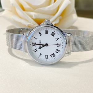 미니골드 웰라 실버 메탈시계 WSB014MWSV