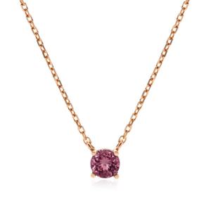 [비앤비골드] 14K 미니멀 10월 투어멀린 탄생석목걸이 PNN38197