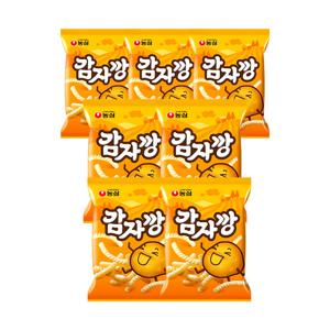 농심 감자깡 75g x 7개 / 봉지 과자