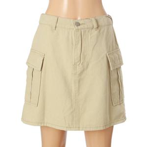 [파파야]투포켓면스커트(PMNPSK005B)