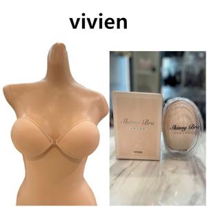 [비비안(언더웨어)]붙이는 누브라 실리콘 흡착 스키니 브라 (PD490APD490B)