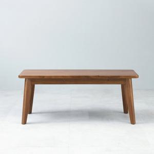 헤즈로 솔리드 2인용 원목 인테리어 협탁 식탁 벤치 의자 긴의자