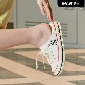 [MLB공식] 21N [택가 65000원] 플레이볼 오리진 뮬 NY (Off White) 3AMUUA11N