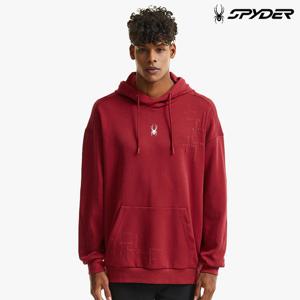 [스파이더] 공용 레터링 그래픽 후드 티셔츠 SPHFCNHD301UDRD