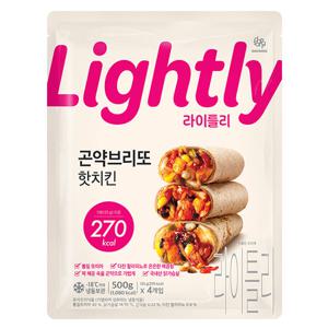 라이틀리 곤약브리또 핫치킨 500g(4입) x 2개