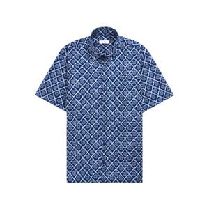 [본사직영/피에르가르뎅] 타이다이 프린트 반소매 셔츠 PJDS2735