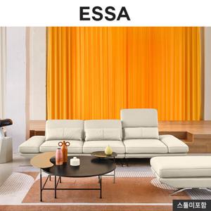 [GS단독][쿠션&상품권증정] 에싸 엠마 4인 리프트기능 론도 소가죽 소파