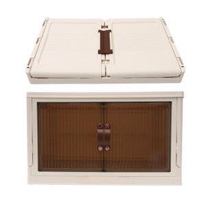 청소앤 이동식 폴딩수납장 1단 대형 폴딩박스 수납정리함 46L