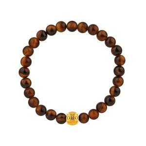 [한국금다이아몬드] 순금 볼 팔찌 24K 여자 금팔찌 호안석 수리부엉이 1g