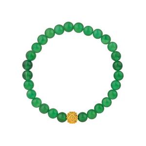 [한국금다이아몬드] 순금 볼 팔찌 24K 여자 금팔찌 추마노 연화단청 1g