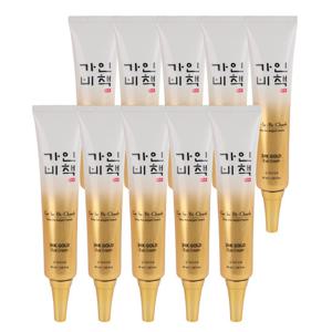 (10개)가인비책 진 24K 골드 아이크림 40ml /수삼배양근 엑소좀 탄력케어 주름개선