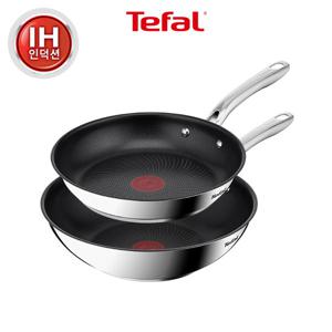 [단하루]테팔 인덕션 SS 심플리쉐프 2종(팬24+웍28)