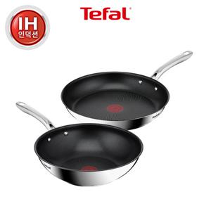 테팔 인덕션 티타늄 심플리쉐프 2종 (팬28+웍28)