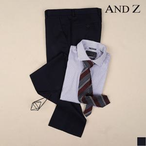 [앤드지] 슬림핏 베이직 네이비 정장팬츠 (BZB3SP1201)