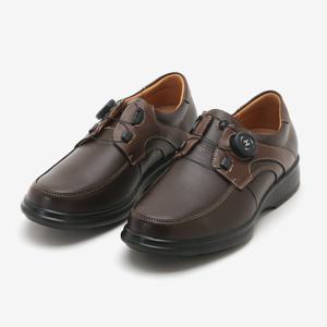 남성 중년 다이얼 와이어 신사화 WW-SE-5103-브라운