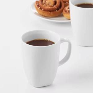 이케아 베르데라 머그컵 300ml 화이트 8x11cm