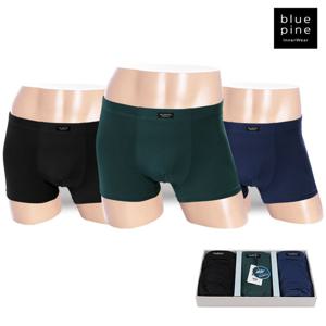 [블루핀] 8205 남성 드로즈 사각 팬티 남자팬티 3매입