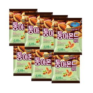 오리온 통아몬드 캔디90g x 7개/ 사탕선물