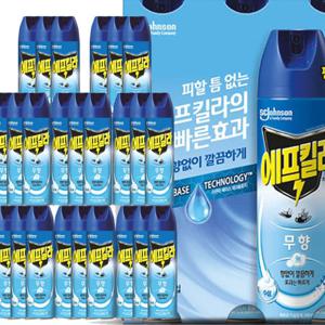 에프킬라 모기약 (살충제) 에어로졸 500ml 24개 무향
