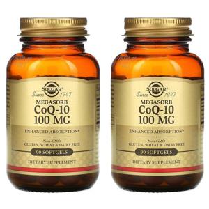 해외배송 Solgar 솔가 메가소브 코큐텐 100mg 90소프트젤 2개