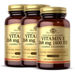 솔가 Solgar 비타민 E 알파 268mg (400 IU) 100소프트젤 X3