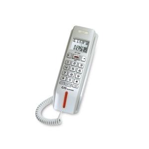 벽걸이 발신자 표시 유선 전화기 DT-150C 화이트