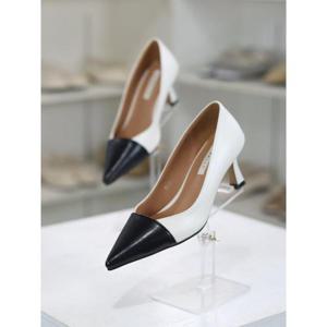 바이로쏘 세이브존03 콤비 토인티드 캡 토 7.0cm 키튼힐 펌프스 (BY)23S10759BC3W