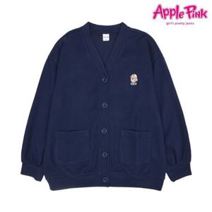 [애플핑크]골지다이마루 곰돌이 가디건 (APK7R501GSN)