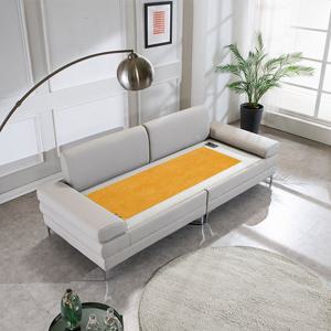 백만장자돌침대 현대의료기 모짜르트SF 온열 3인소파 카우치 황토흙 흙소파