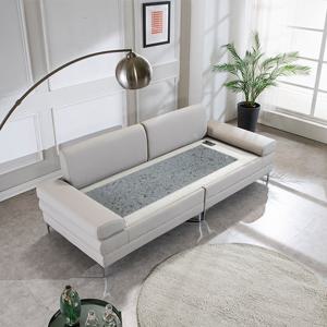 백만장자돌침대 현대의료기 모짜르트SF 온열 3인소파 카우치 그린팔보석 돌소파