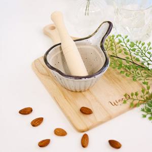 [박씨상방] 박 깨갈이 도자기 미니절구 소