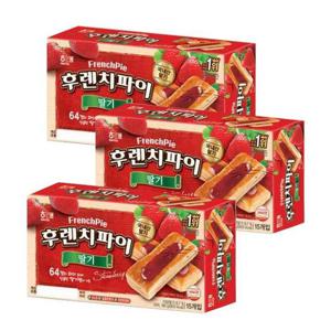 무료배송 해태 후렌치파이 딸기 192g 3각 안심포장