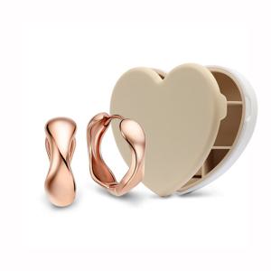 하트케이스+14K 산토리 귀걸이plated EB-1054-P