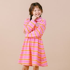 [택가64,800원]M.멜팅 브레드 스트라이프 원피스 JVFOP42