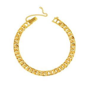 [한국금다이아몬드] 순금 팔찌 24K 여자 남자 면 콤비 체인 26.25g